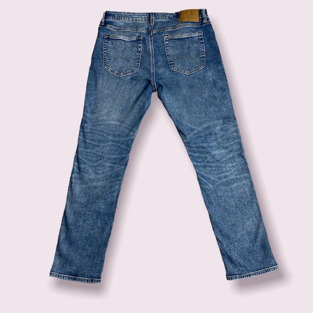 Men’s American Eagle Airflex + Slim Denim Jeans, 33x30